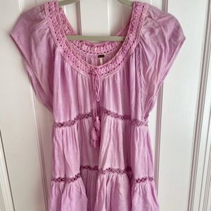 Free people lilac tunic/dress